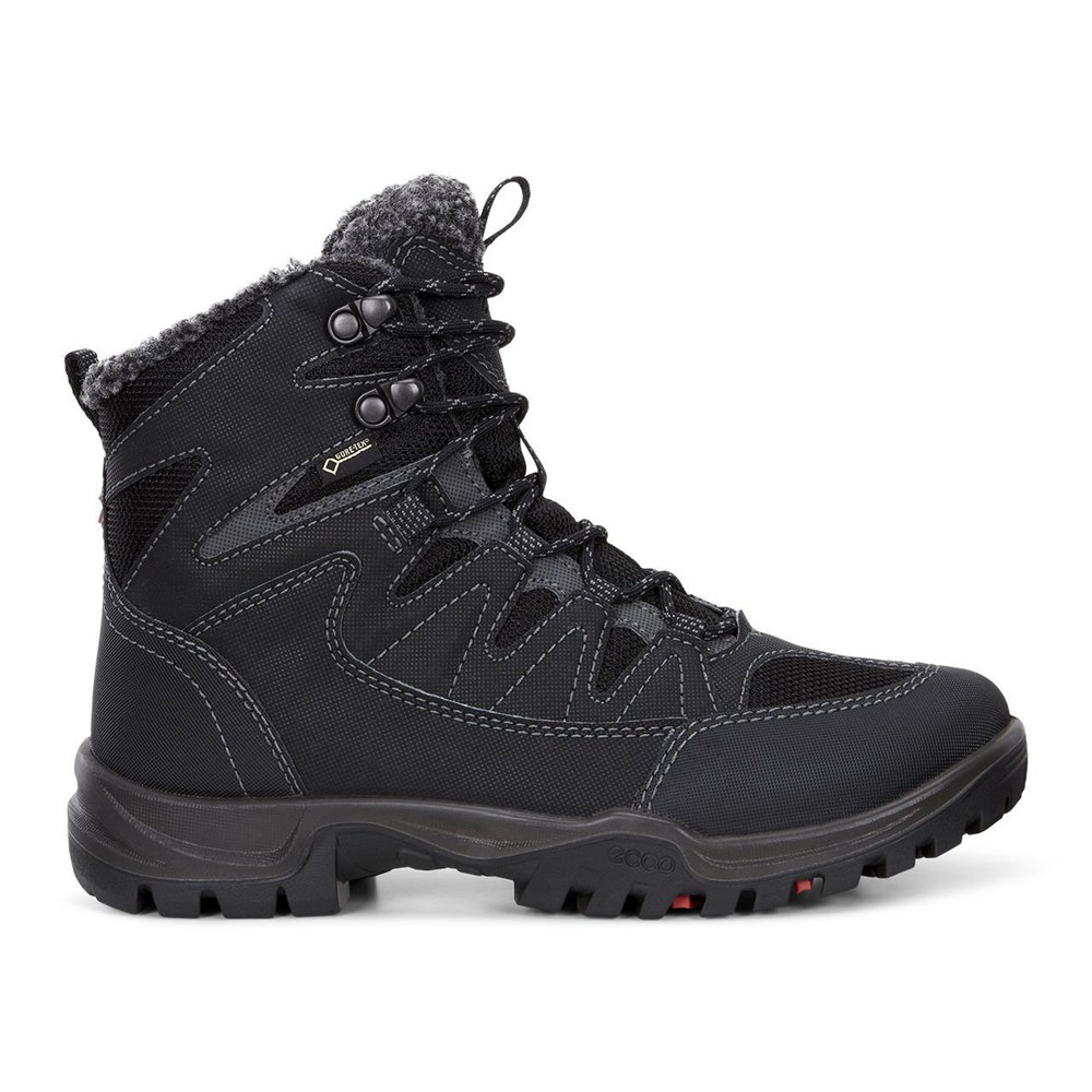 ECCO Womens Boots Black - Xpedition Iii Gtx - OSU-781293